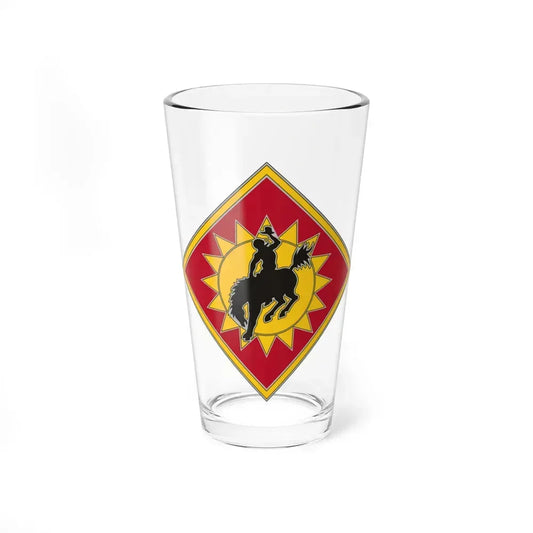 115th Field Artillery Brigade (U.S. Army) Pint Glass 16oz 16oz - Go Mug Yourself