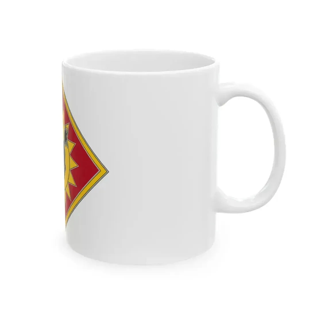 115th Field Artillery Brigade (U.S. Army) White Coffee Mug - Go Mug Yourself