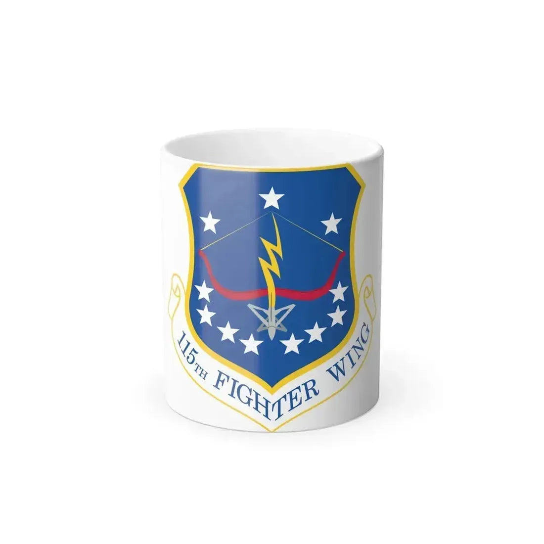 115th Fighter Wing (U.S. Air Force) Color Changing Mug 11oz - Go Mug Yourself