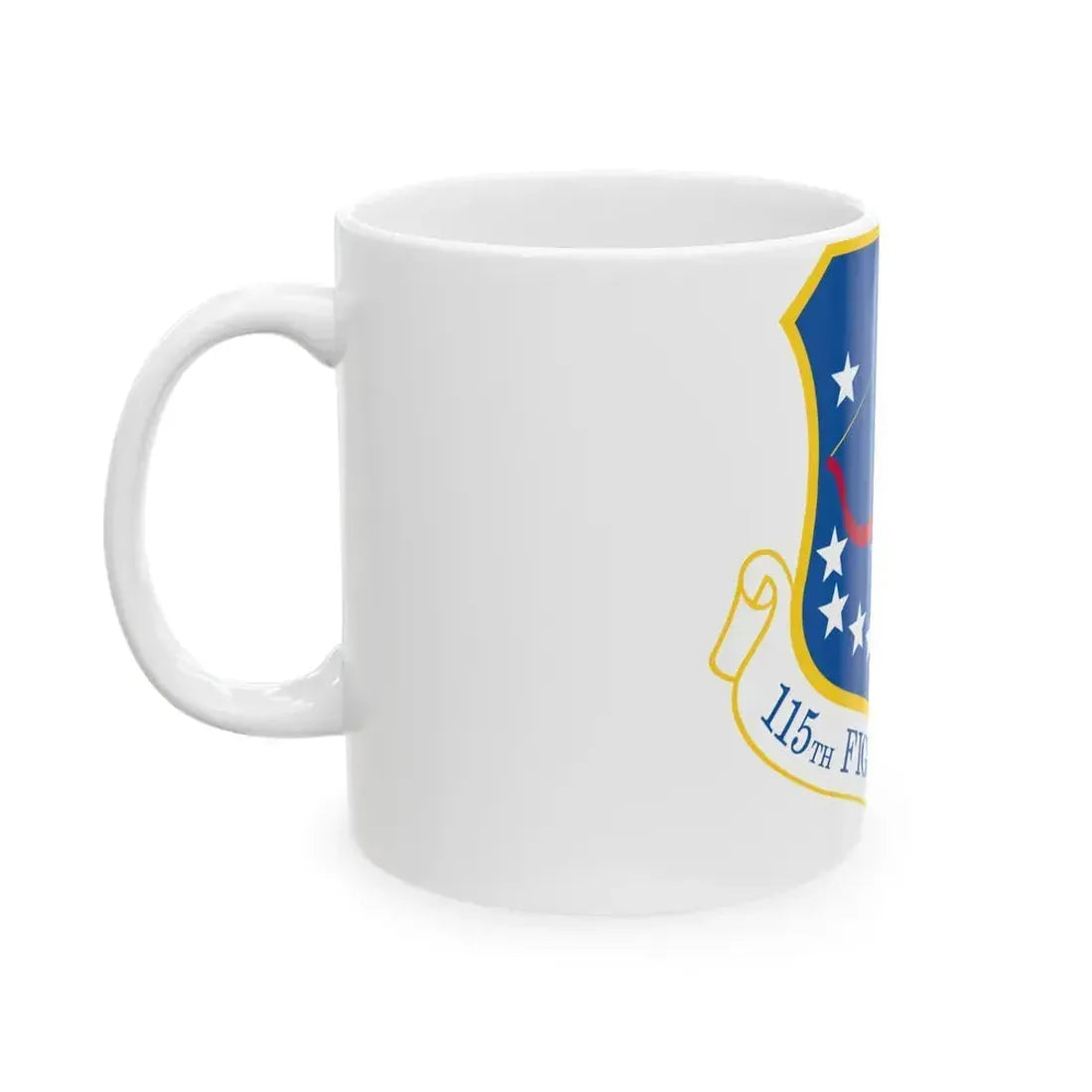 115th Fighter Wing (U.S. Air Force) White Coffee Mug - Go Mug Yourself