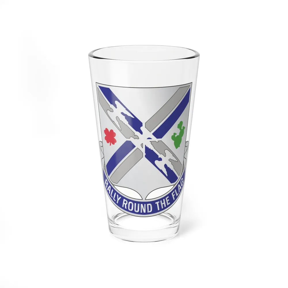 115th Infantry Regiment (U.S. Army) Pint Glass 16oz-16oz-Go Mug Yourself