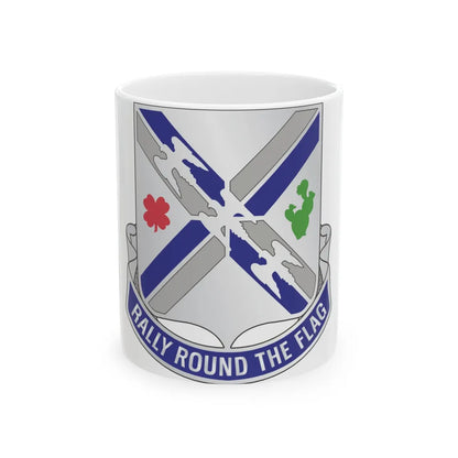 115th Infantry Regiment (U.S. Army) White Coffee Mug-11oz-Go Mug Yourself