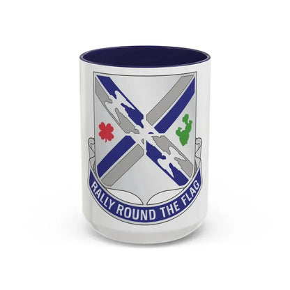 115th Infantry Regiment (U.S. Army) Accent Coffee Mug 15oz Navy - Go Mug Yourself