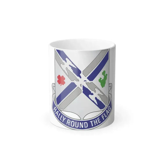 115th Infantry Regiment (U.S. Army) Color Changing Coffee Mug 11oz - Go Mug Yourself