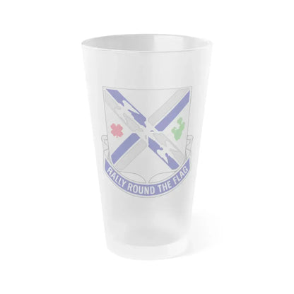 115th Infantry Regiment (U.S. Army) Frosted Pint Glass 16oz Default Title - Go Mug Yourself