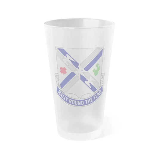 115th Infantry Regiment (U.S. Army) Frosted Pint Glass 16oz Default Title - Go Mug Yourself