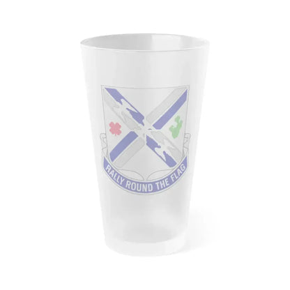 115th Infantry Regiment (U.S. Army) Frosted Pint Glass 16oz Default Title - Go Mug Yourself