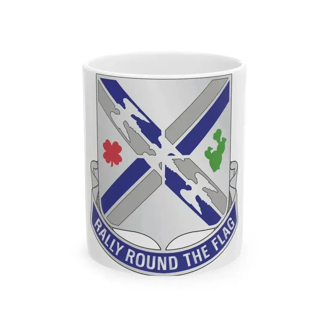 115th Infantry Regiment (U.S. Army) White Coffee Mug 11oz - Go Mug Yourself