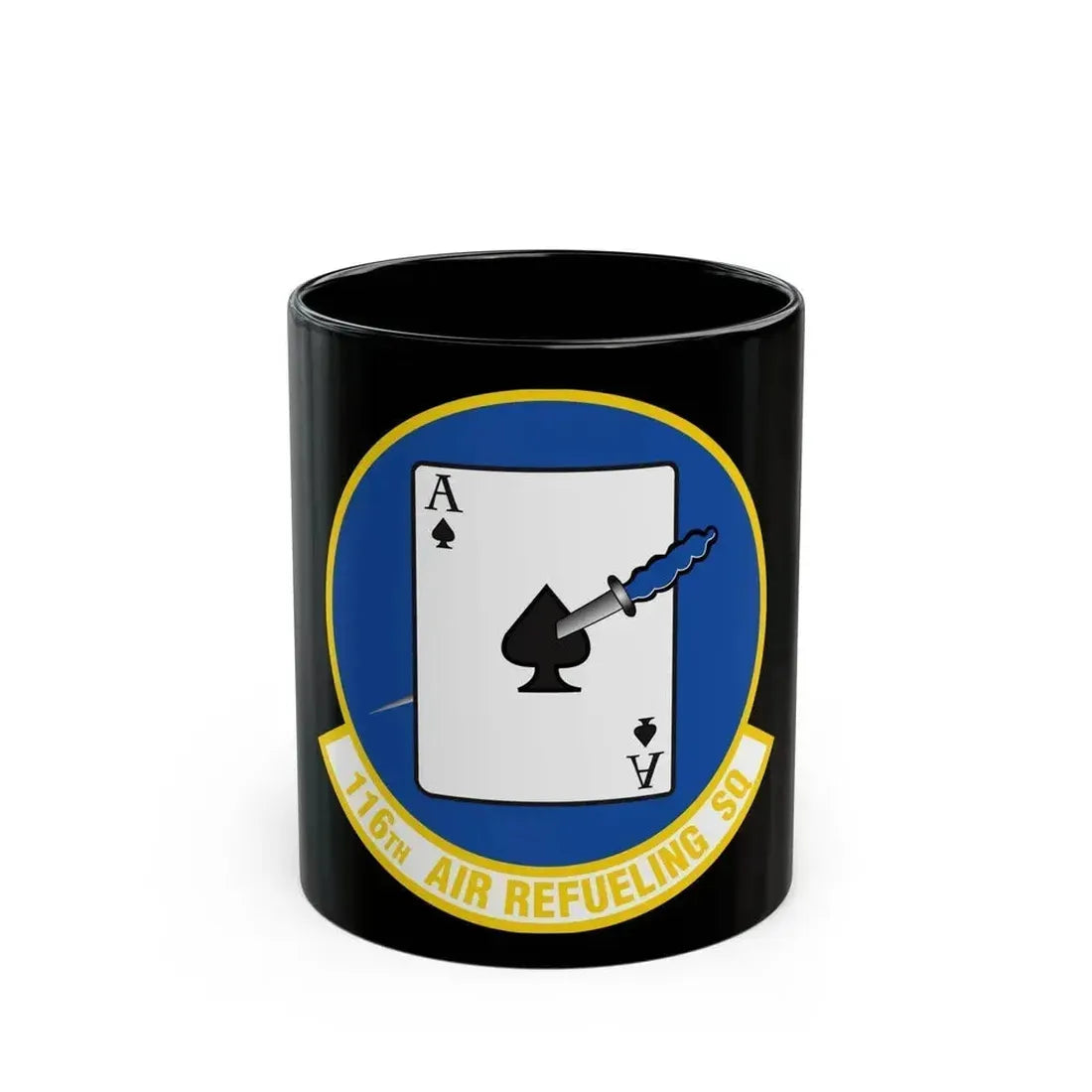 116 Air Refueling Squadron (U.S. Air Force) Black Coffee Mug 11oz - Go Mug Yourself