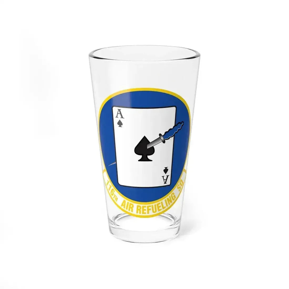 116 Air Refueling Squadron (U.S. Air Force) Pint Glass 16oz 16oz - Go Mug Yourself