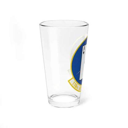 116 Air Refueling Squadron (U.S. Air Force) Pint Glass 16oz - Go Mug Yourself