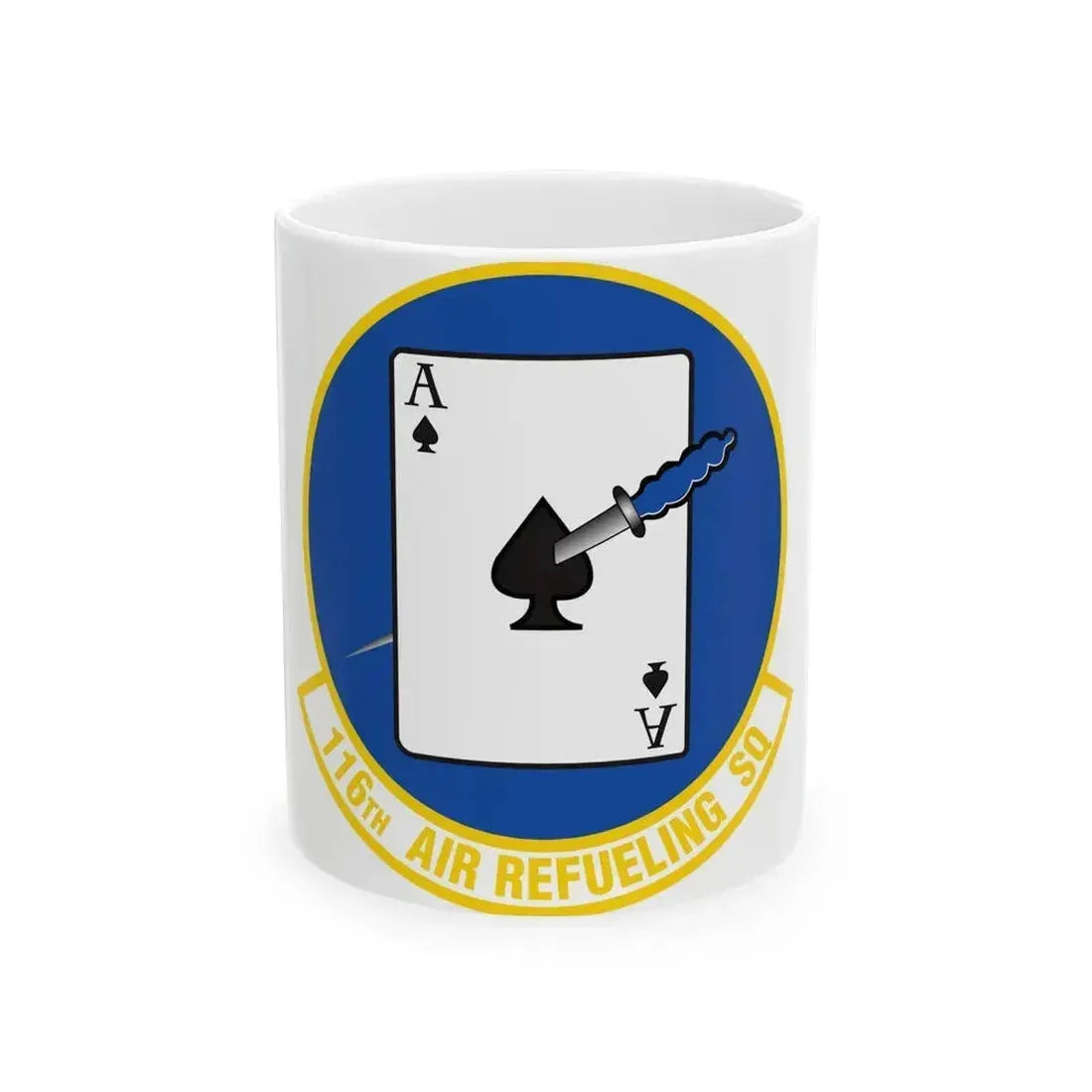 116 Air Refueling Squadron (U.S. Air Force) White Coffee Mug 11oz - Go Mug Yourself