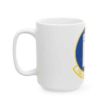 116 Air Refueling Squadron (U.S. Air Force) White Coffee Mug - Go Mug Yourself