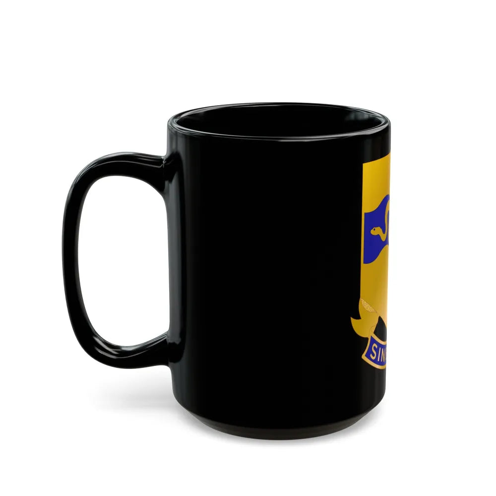 116 Cavalry Regiment (U.S. Army) Black Coffee Mug-Go Mug Yourself