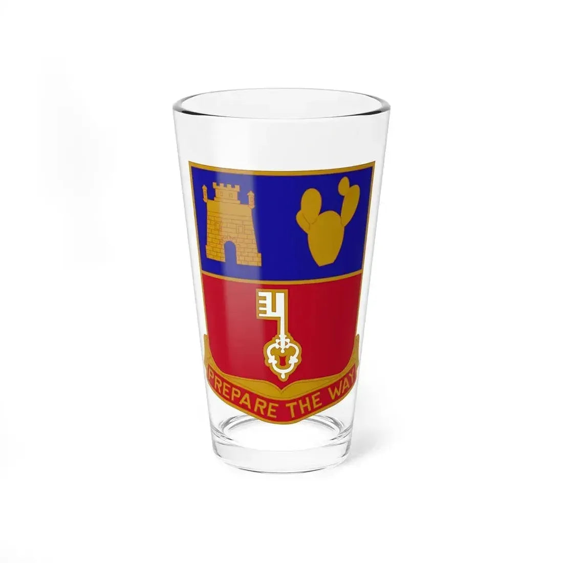 116 Engineer Battalion (U.S. Army) Pint Glass 16oz 16oz - Go Mug Yourself