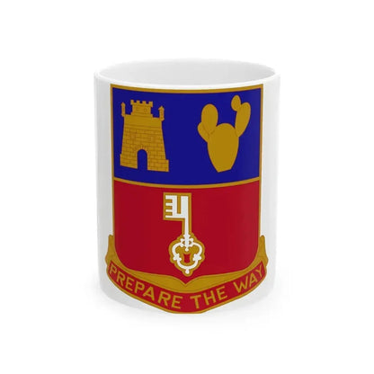 116 Engineer Battalion (U.S. Army) White Coffee Mug 11oz - Go Mug Yourself