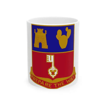 116 Engineer Battalion (U.S. Army) White Coffee Mug - Go Mug Yourself