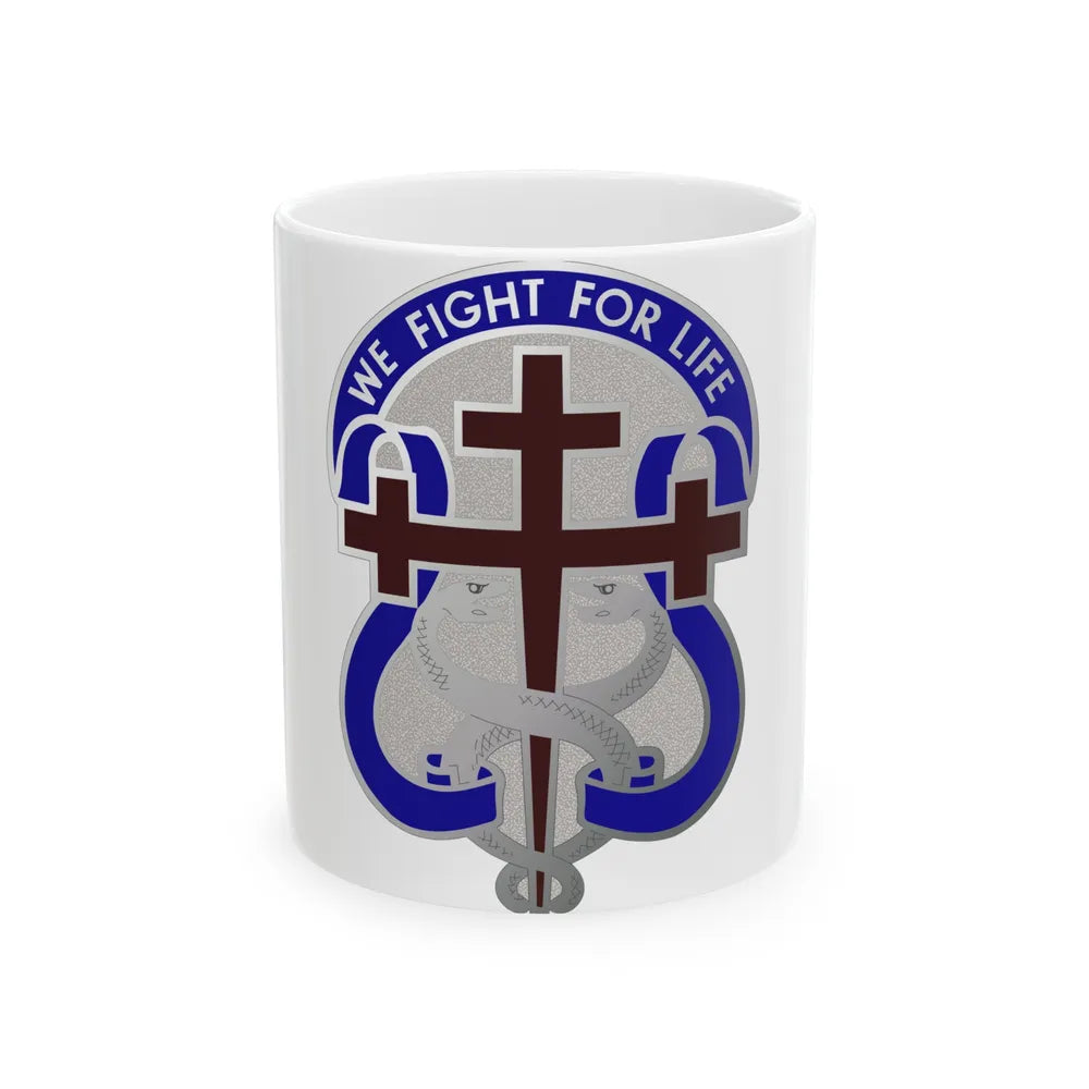 116 Surgical Hospital (U.S. Army) White Coffee Mug-11oz-Go Mug Yourself