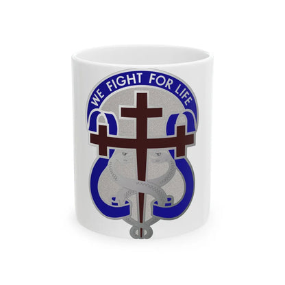 116 Surgical Hospital (U.S. Army) White Coffee Mug-11oz-Go Mug Yourself