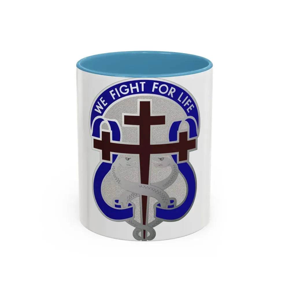 116 Surgical Hospital (U.S. Army) Accent Coffee Mug 11oz Light Blue - Go Mug Yourself