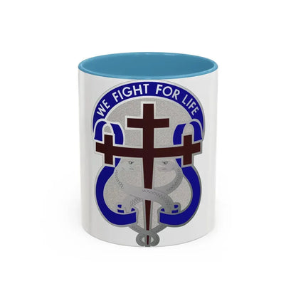 116 Surgical Hospital (U.S. Army) Accent Coffee Mug 11oz Light Blue - Go Mug Yourself