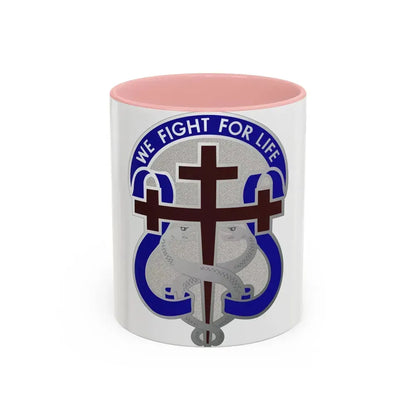 116 Surgical Hospital (U.S. Army) Accent Coffee Mug 11oz Pink - Go Mug Yourself