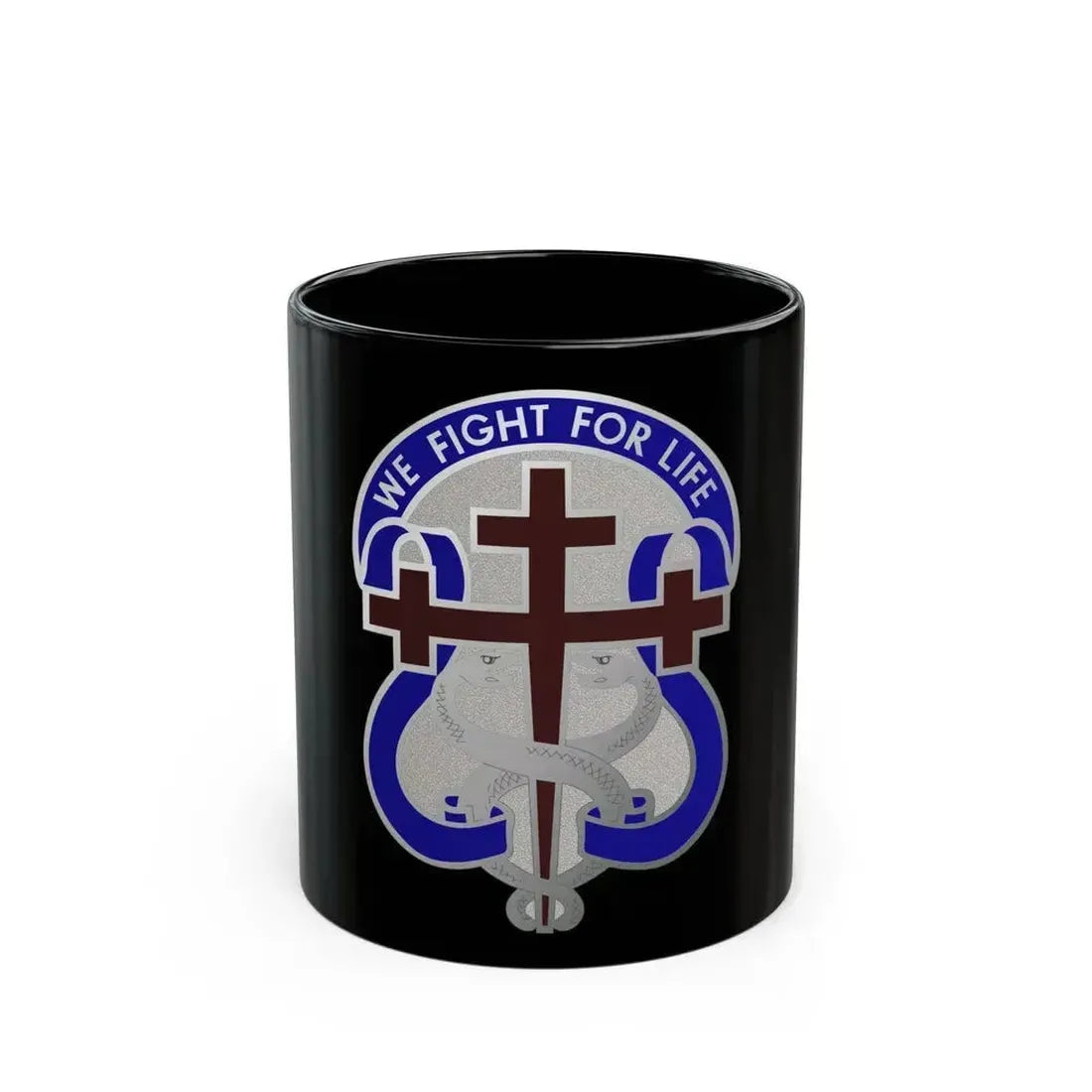 116 Surgical Hospital (U.S. Army) Black Coffee Mug 11oz - Go Mug Yourself