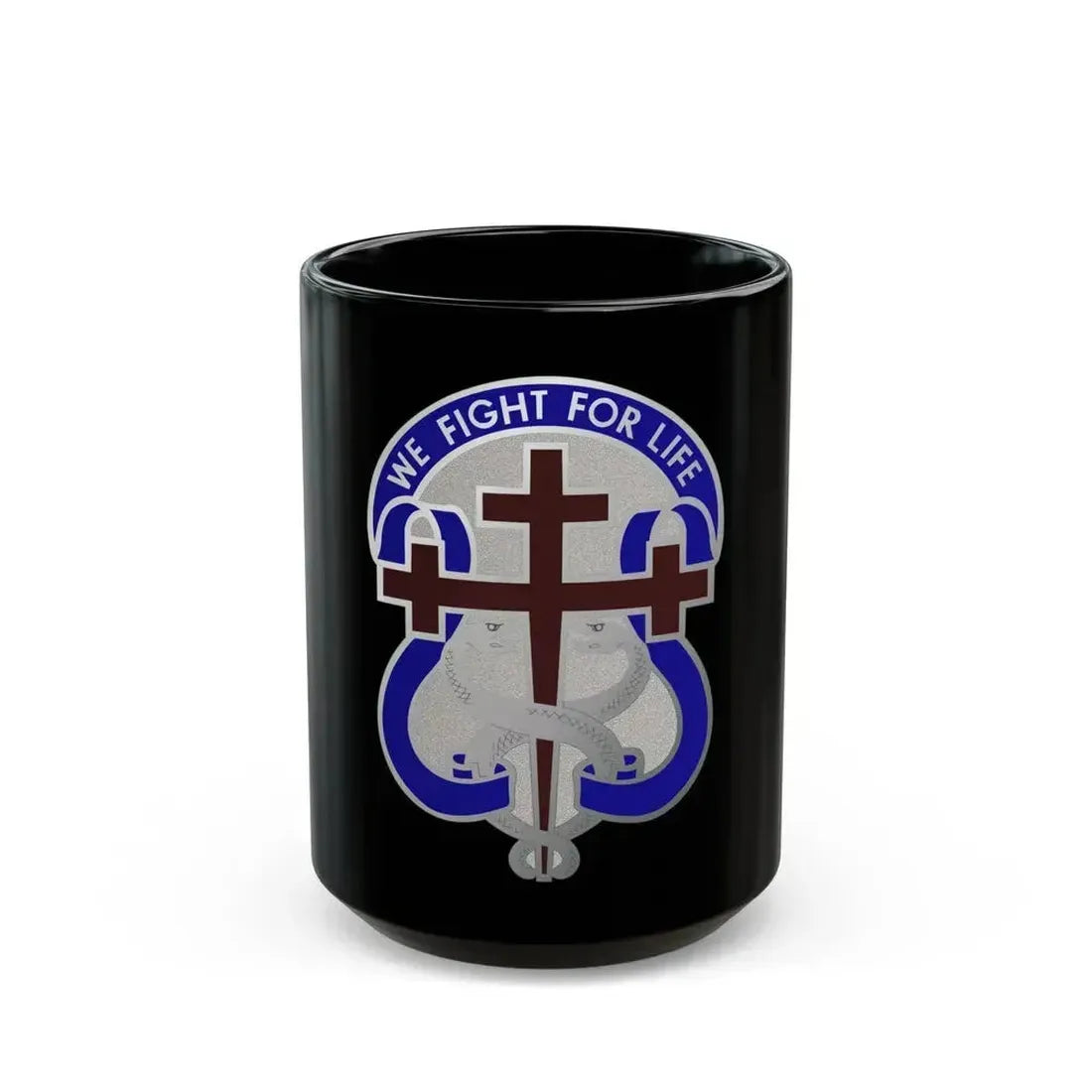 116 Surgical Hospital (U.S. Army) Black Coffee Mug - Go Mug Yourself