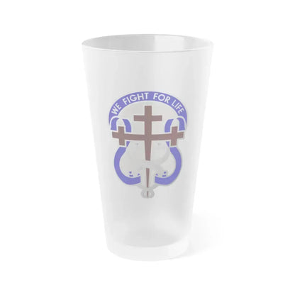 116 Surgical Hospital (U.S. Army) Frosted Pint Glass 16oz Default Title - Go Mug Yourself