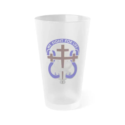 116 Surgical Hospital (U.S. Army) Frosted Pint Glass 16oz Default Title - Go Mug Yourself