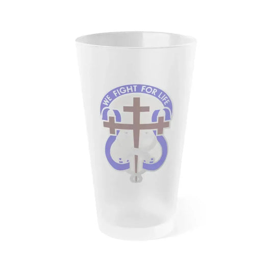 116 Surgical Hospital (U.S. Army) Frosted Pint Glass 16oz Default Title - Go Mug Yourself