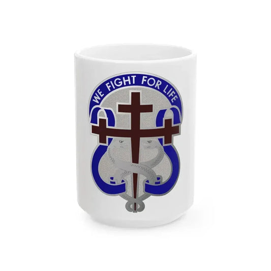 116 Surgical Hospital (U.S. Army) White Coffee Mug 15oz - Go Mug Yourself