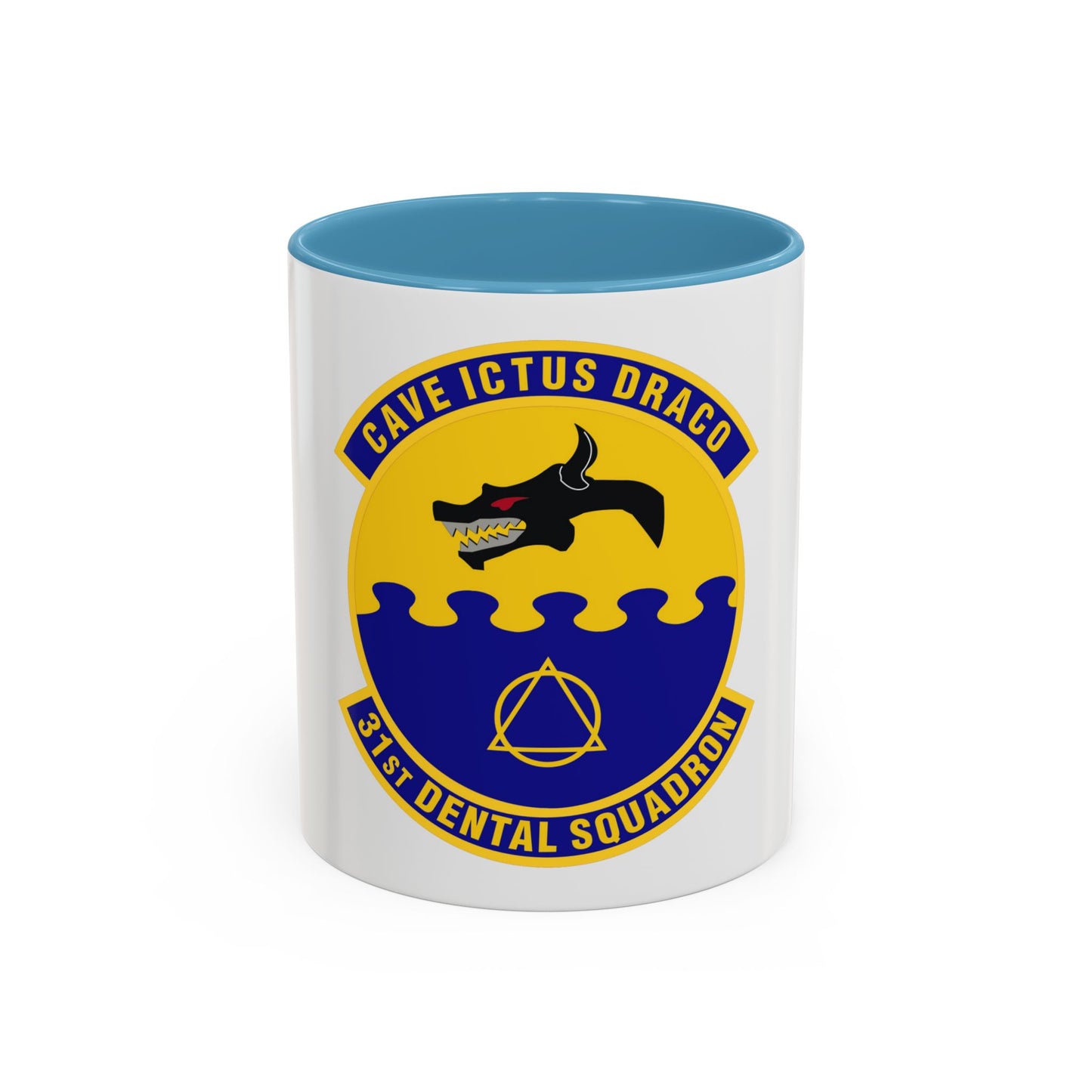 31st Dental Squadron (U.S. Air Force) Accent Coffee Mug