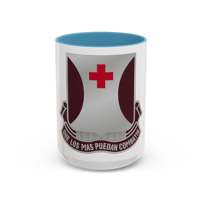 70 Medical Battalion (U.S. Army) Accent Coffee Mug