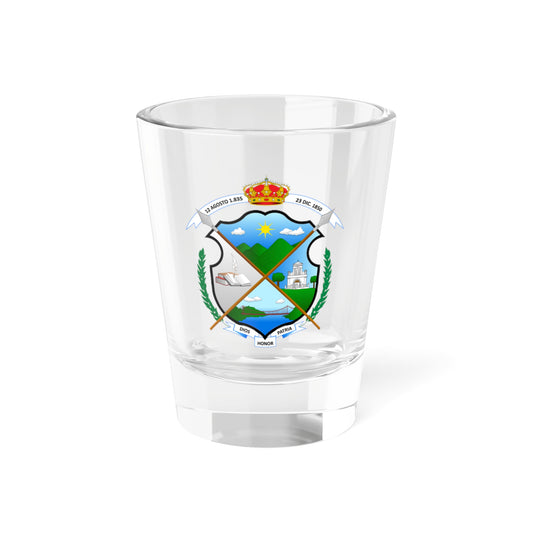 La Victoria Valle del Cauca Escudo (Colombia) (Coat of Arms) Shot Glass 1.5oz
