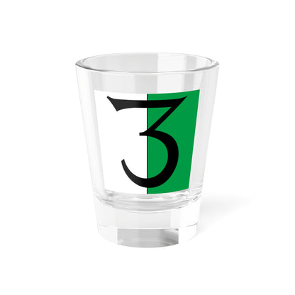 CHE Bezirk Zurzach Flag (Switzerland) Shot Glass 1.5oz