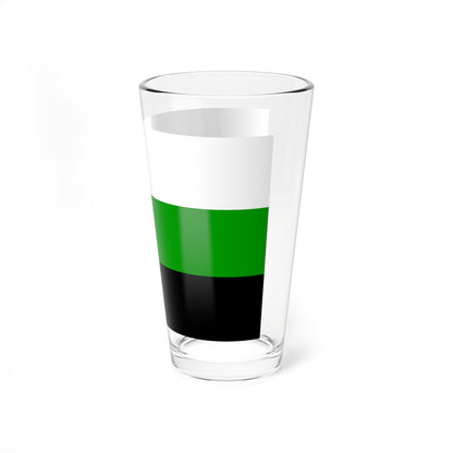 Flag of Ural (Russia) Pint Glass 16oz