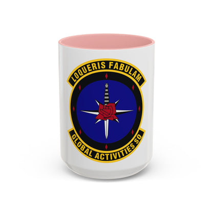 Global Activities Squadron (U.S. Air Force) Accent Coffee Mug
