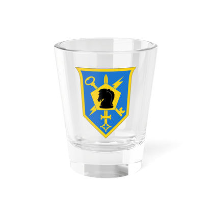 Verre à liqueur de la 505e Brigade de renseignement militaire (armée américaine) 1,5 oz