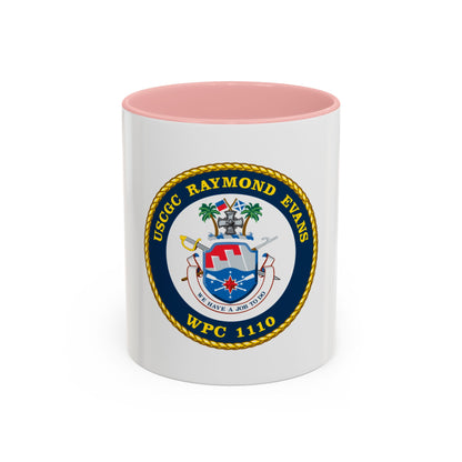 USCGC Raymond Evans WPC 1110 (U.S. Coast Guard) Accent Coffee Mug