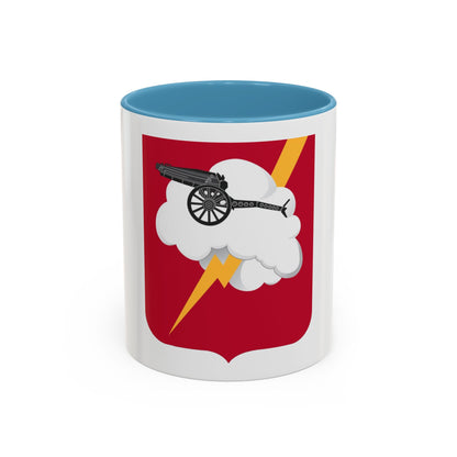 457th Airborne Field Artillery Battalion v2 (U.S. Army) Accent Coffee Mug