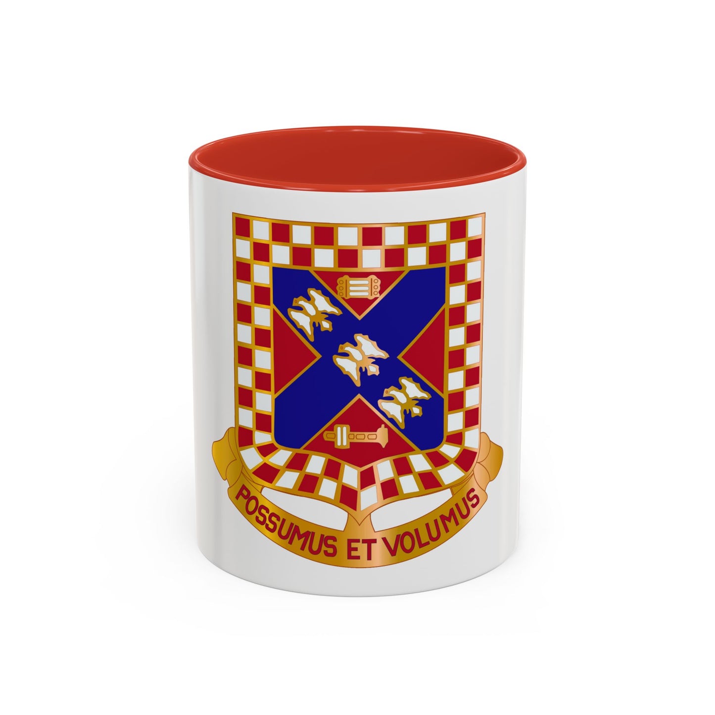 140th Field Artillery Battalion (U.S. Army) Accent Coffee Mug