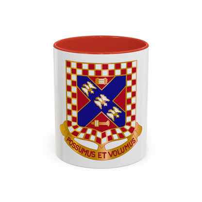140th Field Artillery Battalion (U.S. Army) Accent Coffee Mug