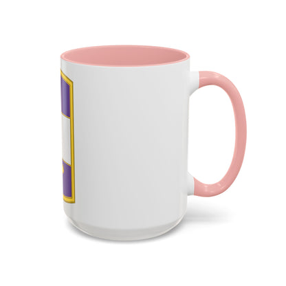 308 Civil Affairs Brigade 3 (U.S. Army) Accent Coffee Mug
