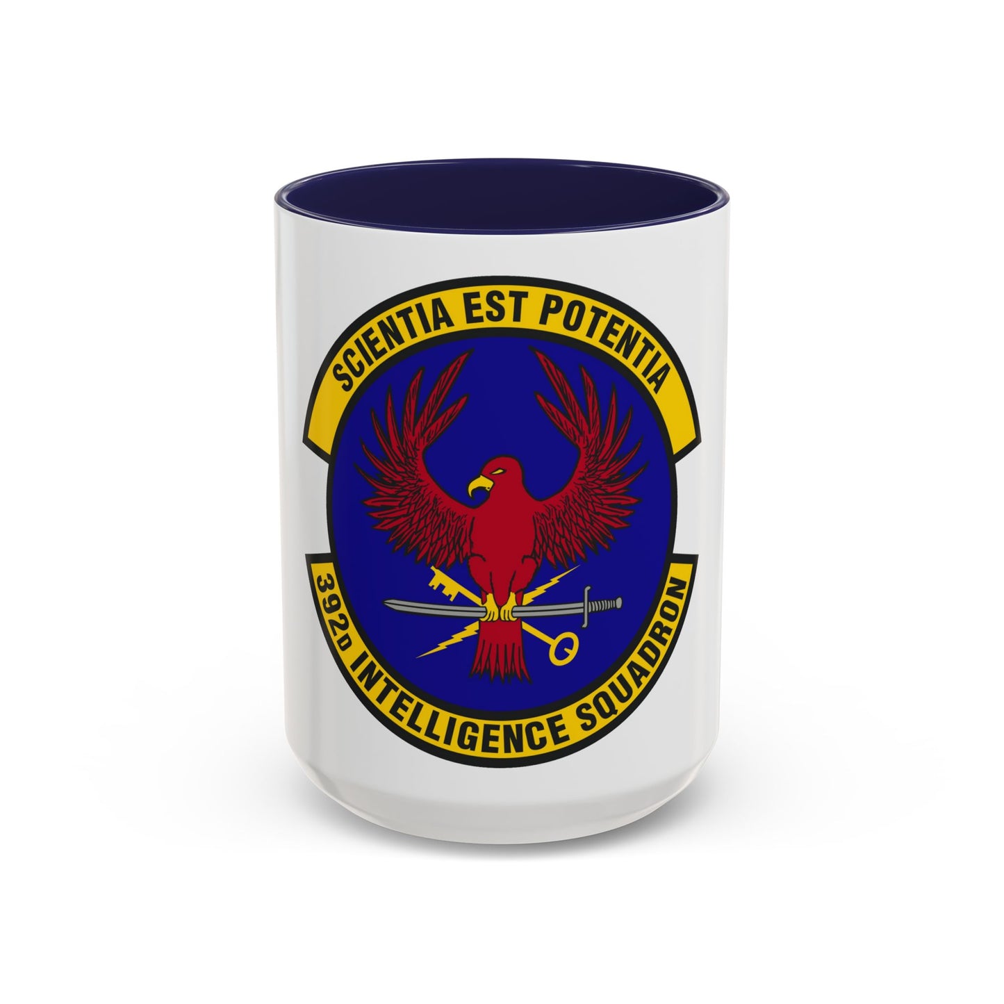 392 Intelligence Squadron ACC (U.S. Air Force) Accent Coffee Mug