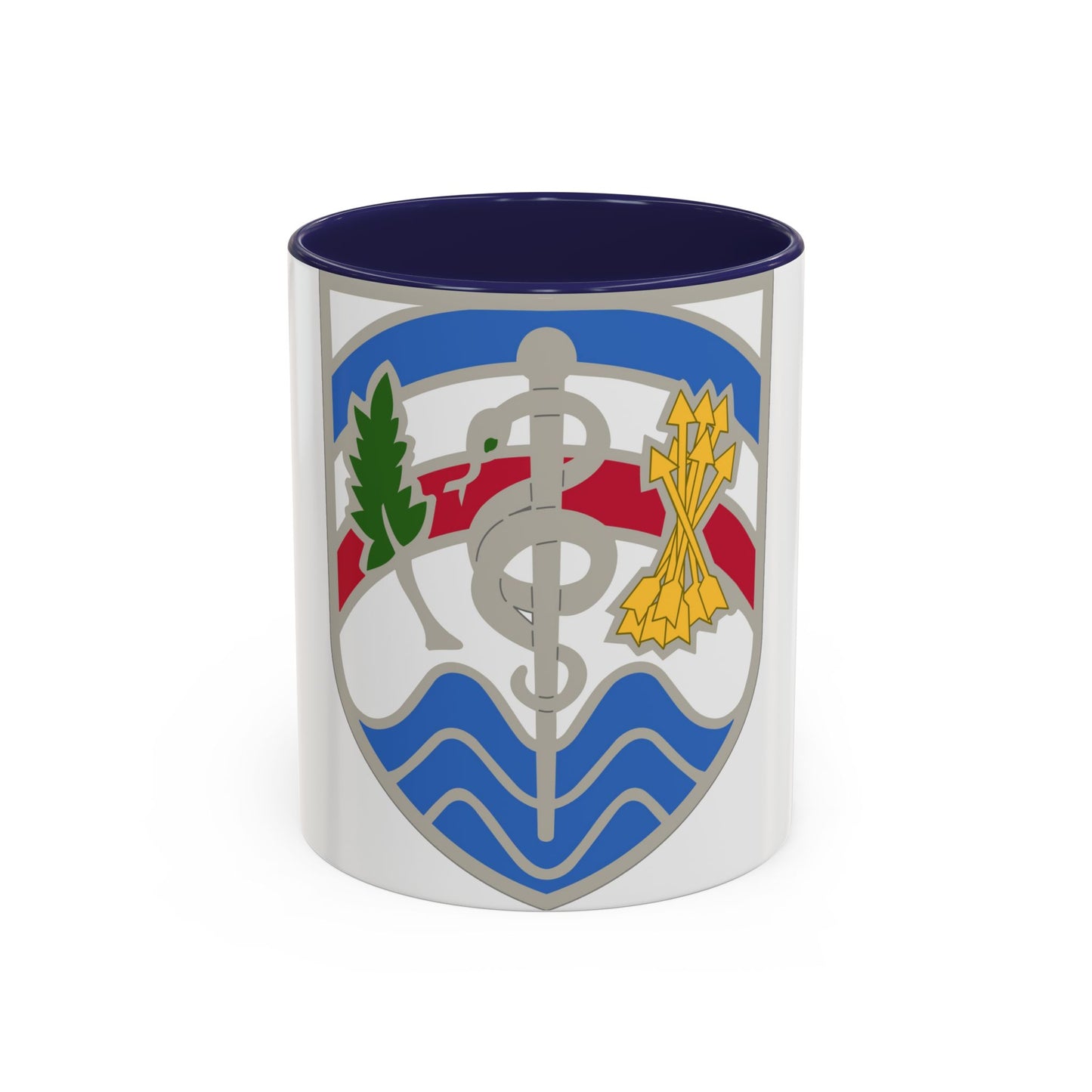 Tasse à café décorative du commandement régional de la santé de l'Atlantique (armée américaine)