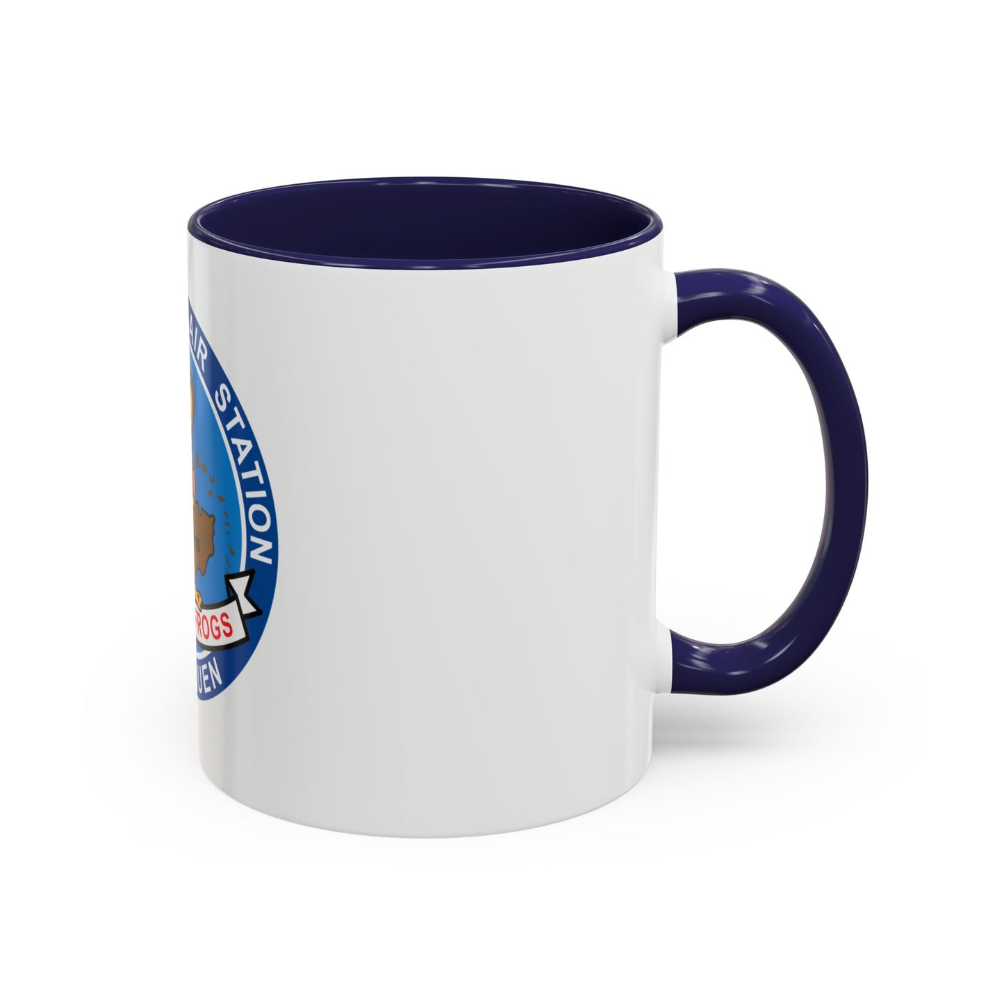 USCG Air Station Borinquen   Les SAR Frog (U.S. Coast Guard) Accent Coffee Mug
