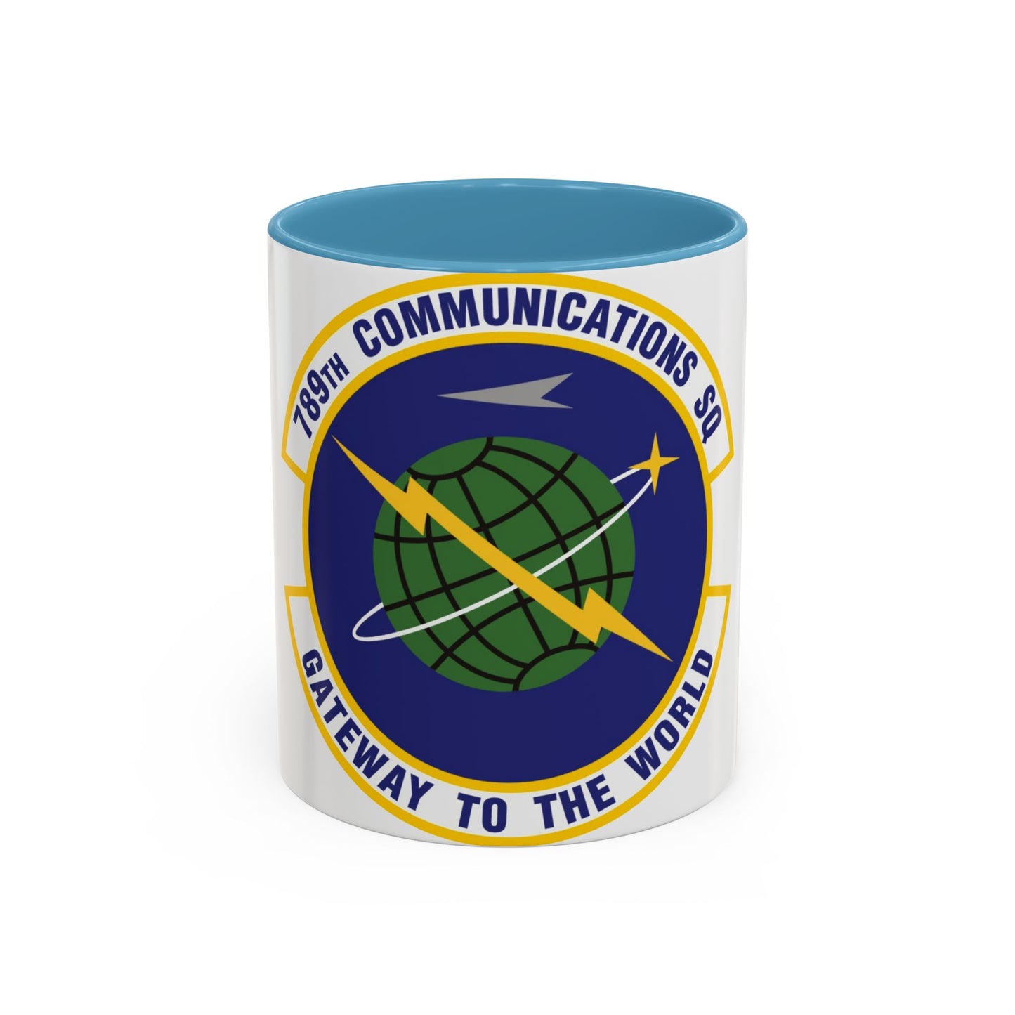 789th Communications Squadron (U.S. Air Force) Accent Coffee Mug