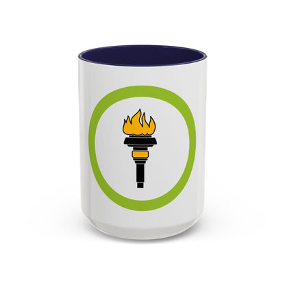 Public Health (Boy Scout Merit Badge) Accent Coffee Mug