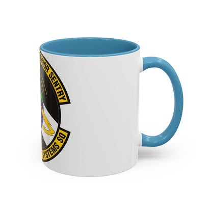 636th Electronic Systems Squadron (U.S. Air Force) Accent Coffee Mug